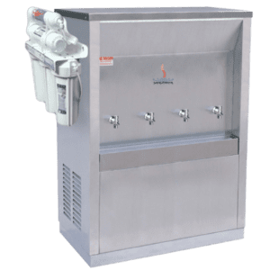 4 faucet water chiller with 5 stage water filter