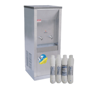 2 faucet water chiller with UF 4 stage water filter