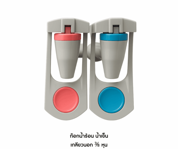ก๊อกน้ำเย็นแบบพลาสติก รุ่นเกลียวนอก - Image 3