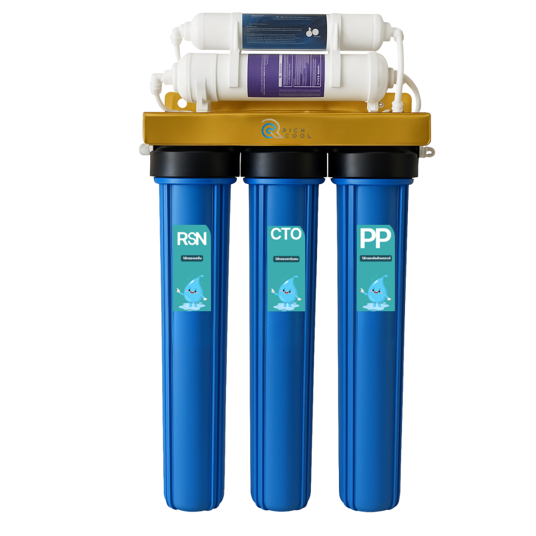 เครื่องกรองน้ำ5ขั้นตอนUF20นิ้ว